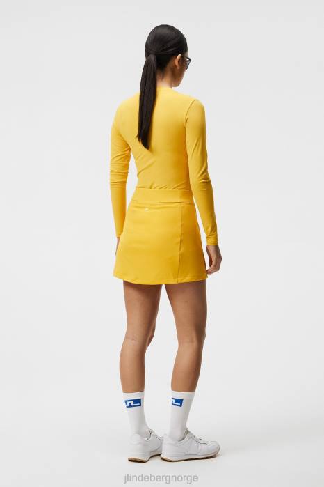 J.Lindeberg kvinner amelie skjørt sitrus klær F8641657