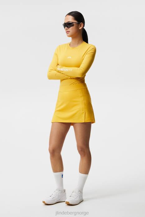 J.Lindeberg kvinner amelie skjørt sitrus klær F8641657