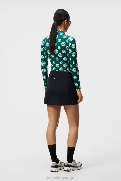 J.Lindeberg kvinner amelie skjørt svart klær F8641658