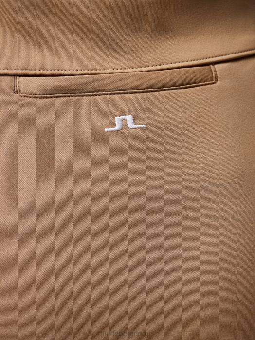 J.Lindeberg kvinner amelie skjørt tiger brun klær F8641655