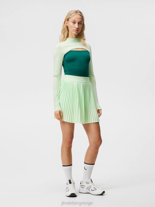 J.Lindeberg kvinner binx skjørt patina grønn klær F8641624