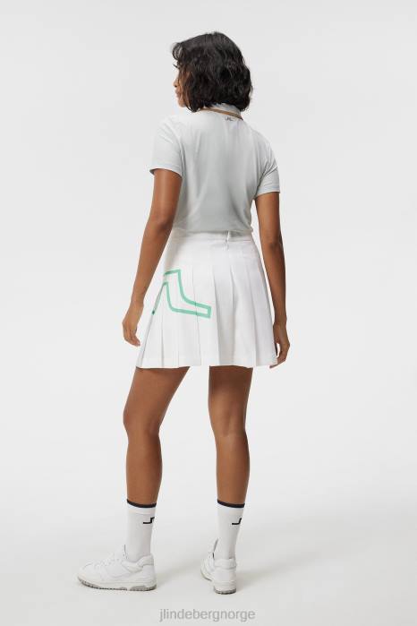 J.Lindeberg kvinner naomi skjørt hvit klær F8641574