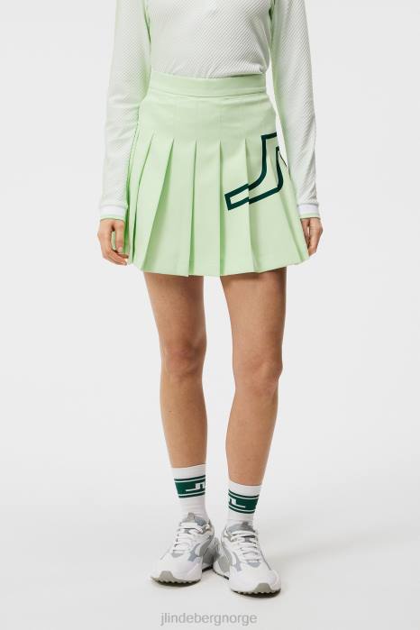 J.Lindeberg kvinner naomi skjørt patina grønn klær F8641673