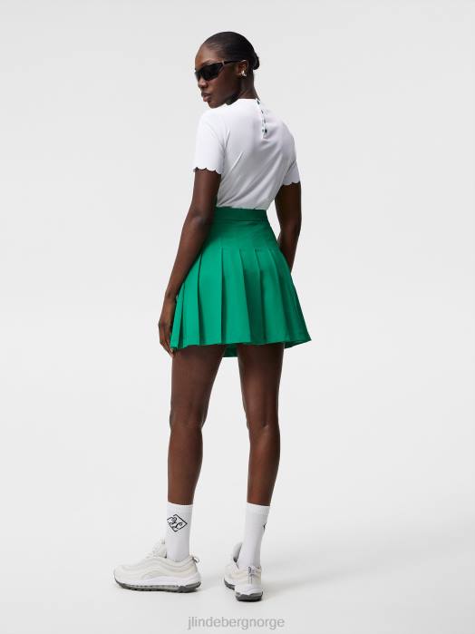 J.Lindeberg kvinner elina polo hvit klær F8641454