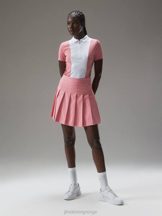 J.Lindeberg kvinner evelina polo jordbæris klær F8641545