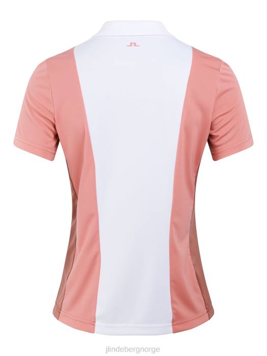 J.Lindeberg kvinner evelina polo jordbæris klær F8641545