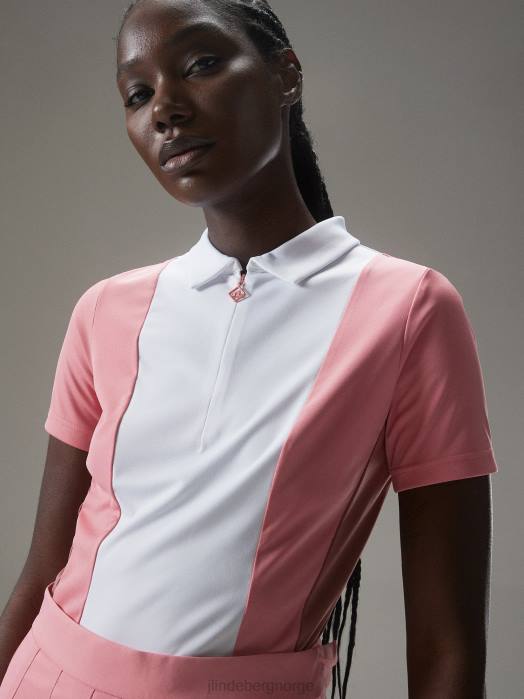 J.Lindeberg kvinner evelina polo jordbæris klær F8641545