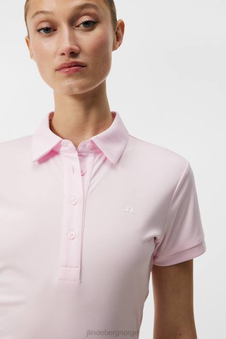 J.Lindeberg kvinner hailey polo kirsebærblomst klær F8641382