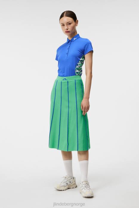 J.Lindeberg kvinner jennie polo caldera jade krem klær F8641344