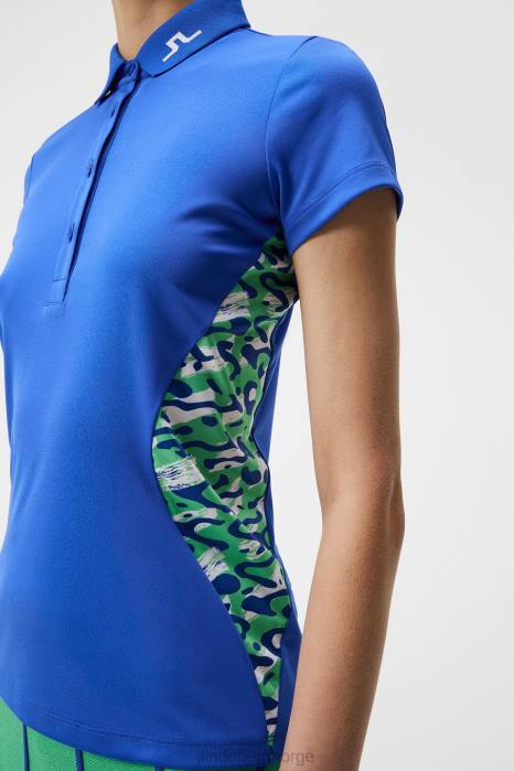 J.Lindeberg kvinner jennie polo caldera jade krem klær F8641344