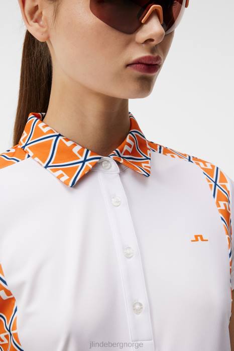 J.Lindeberg kvinner kristine polo overdådig diamant klær F8641331