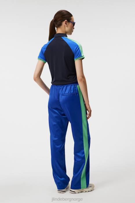 J.Lindeberg kvinner perinne polo marinen klær F8641338