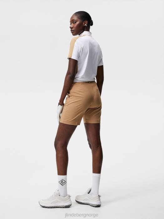 J.Lindeberg kvinner pip polo hvit klær F8641445