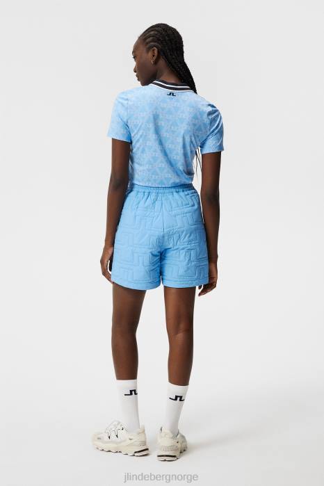 J.Lindeberg kvinner sammy polo liten gutt blå klær F8641334