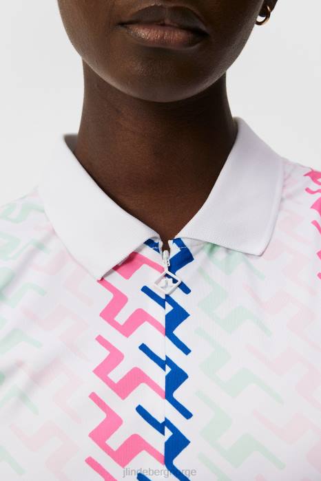 J.Lindeberg kvinner annie topp rosamalt bro klær F8641399