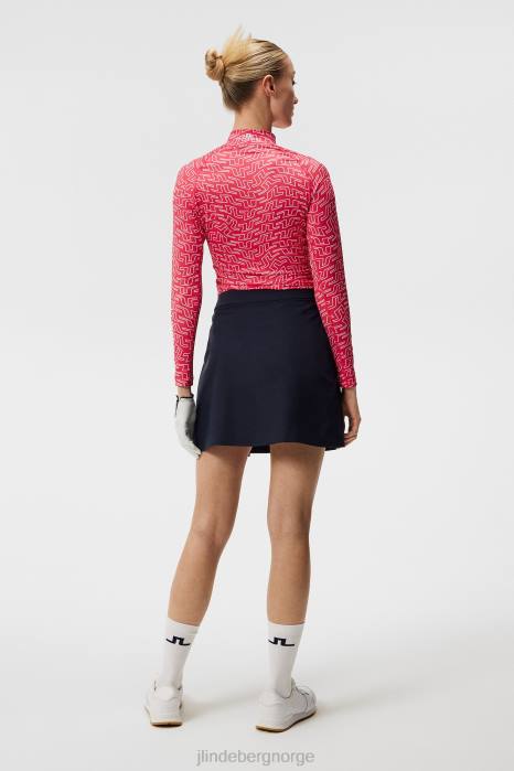 J.Lindeberg kvinner asa trykk komprimering topp regnskog sfære prikk klær F8641488