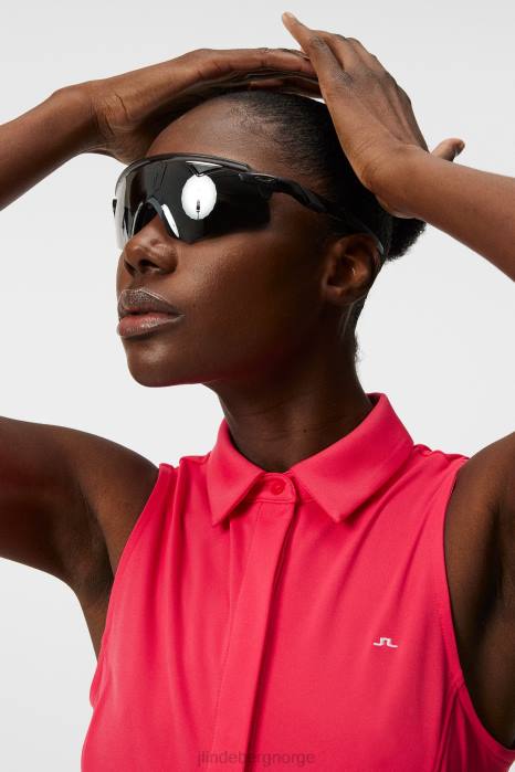 J.Lindeberg kvinner dena ermeløs topp asalea klær F8641439