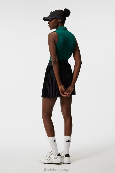 J.Lindeberg kvinner dena ermeløs topp regnskog klær F8641441