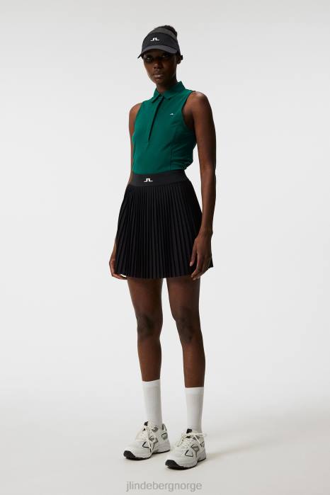 J.Lindeberg kvinner dena ermeløs topp regnskog klær F8641441