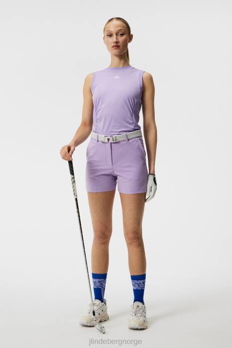 J.Lindeberg kvinner hanna topp sand verbena klær F8641396