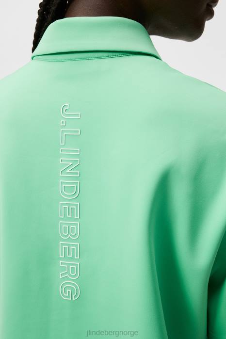 J.Lindeberg kvinner iris cropped topp jadekrem klær F8641341