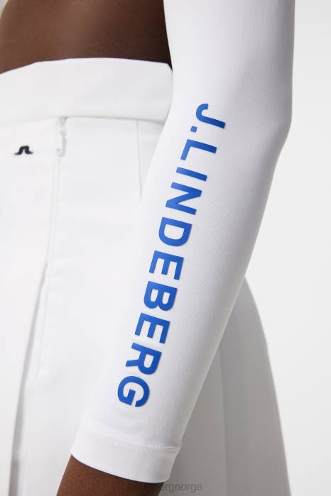 J.Lindeberg kvinner kristtorn topp hvit klær F8641390