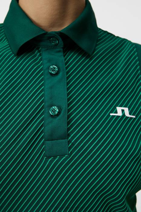 J.Lindeberg kvinner lale ermeløs topp regnskog klær F8641513