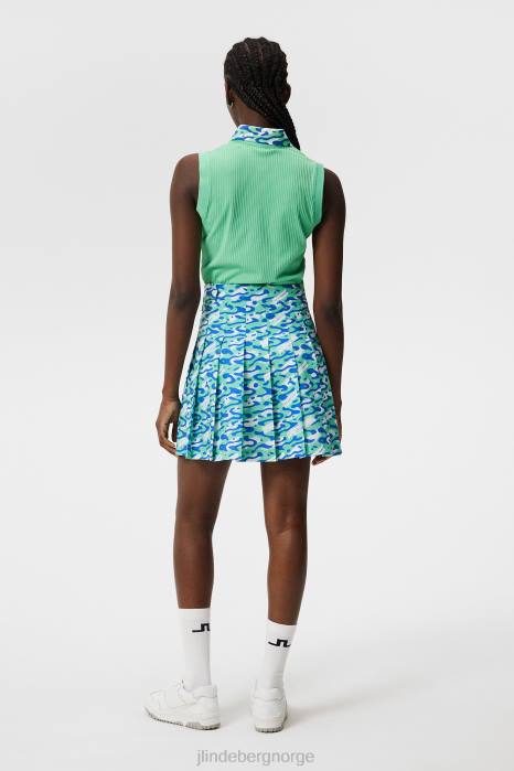 J.Lindeberg kvinner lale topp jadekrem klær F8641357