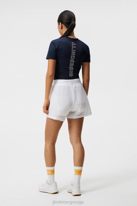 J.Lindeberg kvinner marsha topp marinen klær F8641419