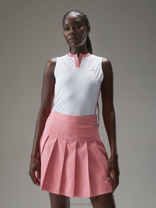 J.Lindeberg kvinner meya topp jordbæris klær F8641548