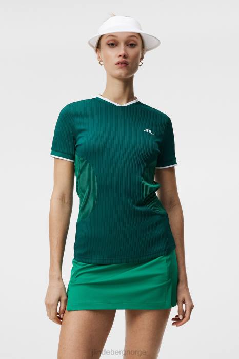 J.Lindeberg kvinner patricia topp regnskog klær F8641507