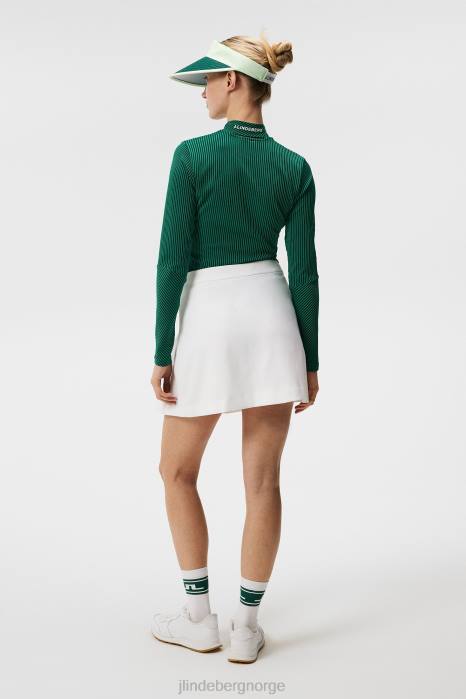 J.Lindeberg kvinner peggy topp regnskog klær F8641526