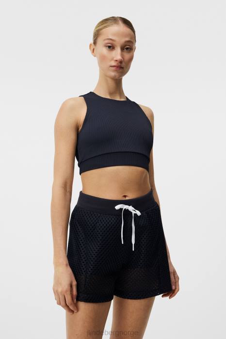 J.Lindeberg kvinner penelope topp marinen klær F8641405