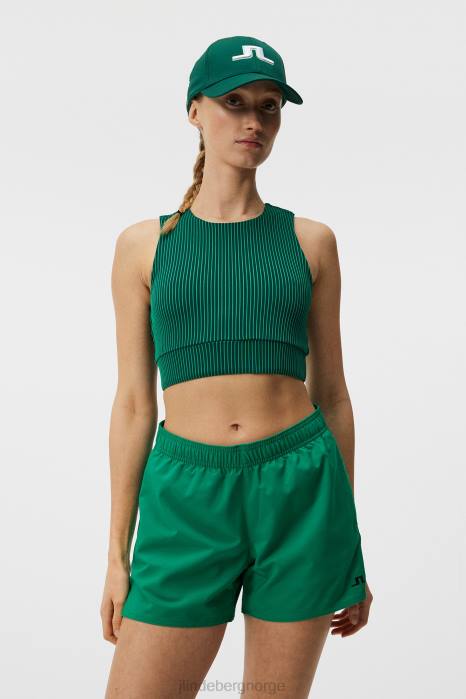 J.Lindeberg kvinner penelope topp regnskog klær F8641406