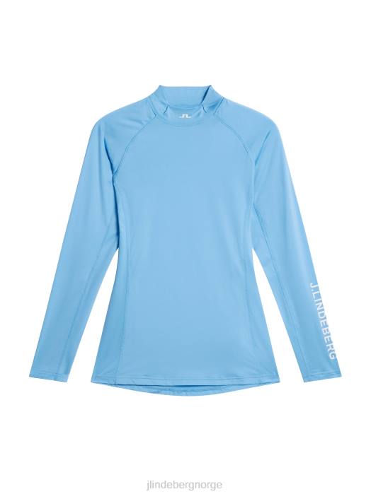 J.Lindeberg kvinner som en kompresjonstopp liten gutt blå klær F8641374