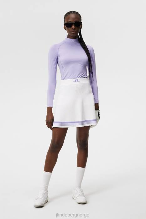 J.Lindeberg kvinner som en kompresjonstopp søt lavendel klær F8641373