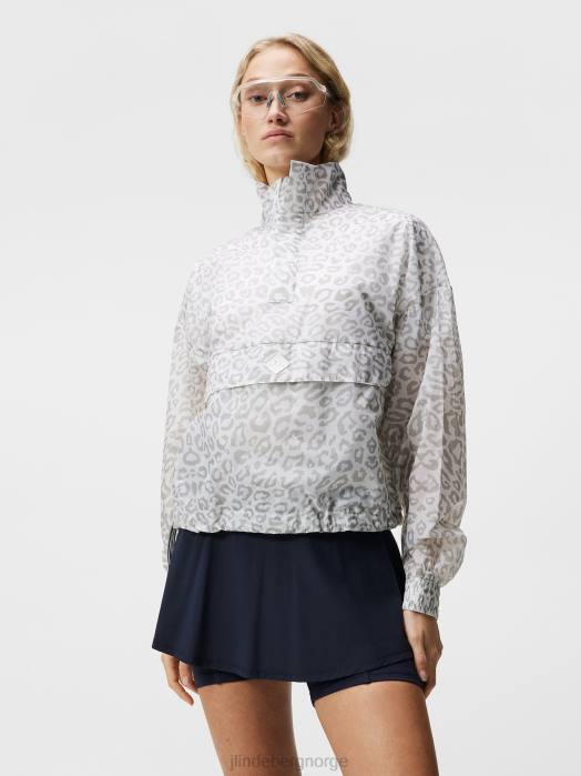 J.Lindeberg kvinner Brooklyn anorakk hvit klær F8641927