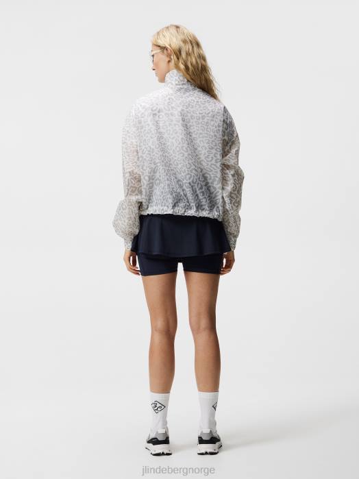 J.Lindeberg kvinner Brooklyn anorakk hvit klær F8641927