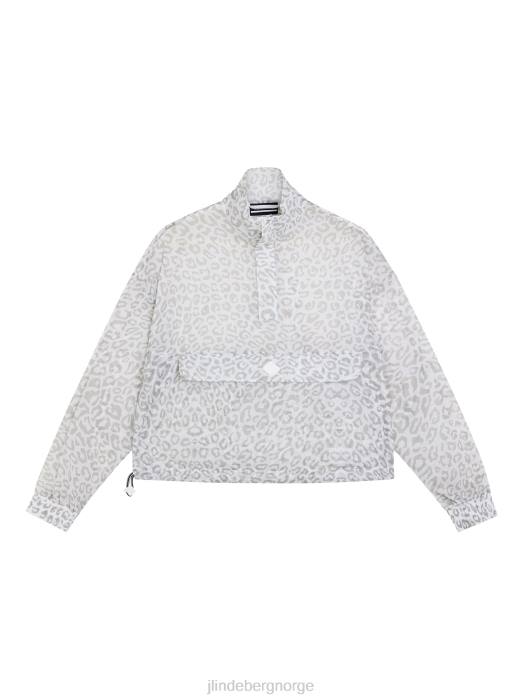 J.Lindeberg kvinner Brooklyn anorakk hvit klær F8641927