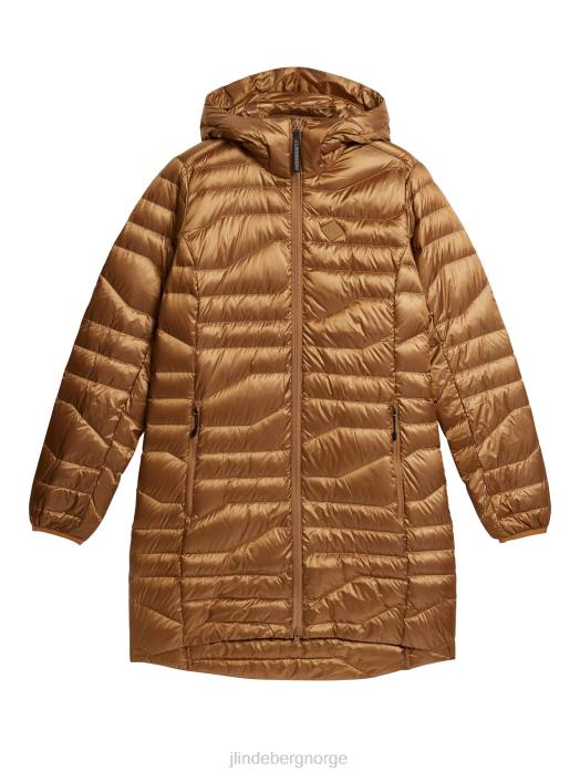 J.Lindeberg kvinner cliff light down parka chipmunk klær F8641914