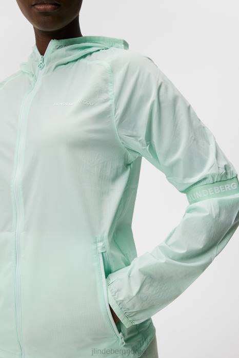 J.Lindeberg kvinner heike jakke honning dugg klær F8641918