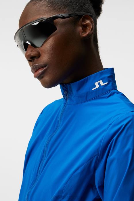 J.Lindeberg kvinner tenley jakke lapis blå klær F8641933