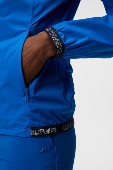 J.Lindeberg kvinner tenley jakke lapis blå klær F8641933