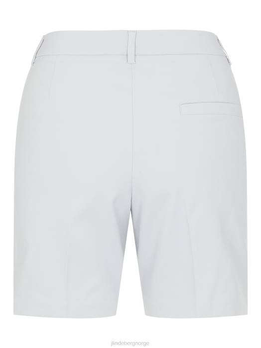 J.Lindeberg kvinner gwen lang golf kort lysegrå klær F8642812