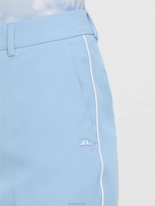 J.Lindeberg kvinner gwen lang golf kort sommerblå klær F8642810