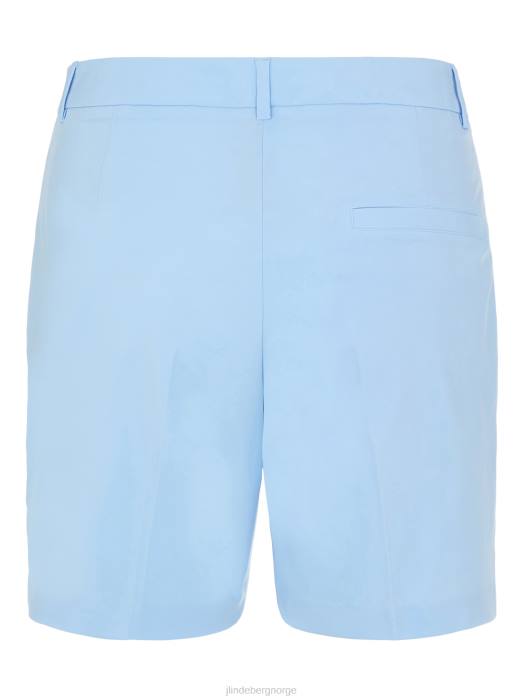 J.Lindeberg kvinner gwen lang golf kort sommerblå klær F8642810