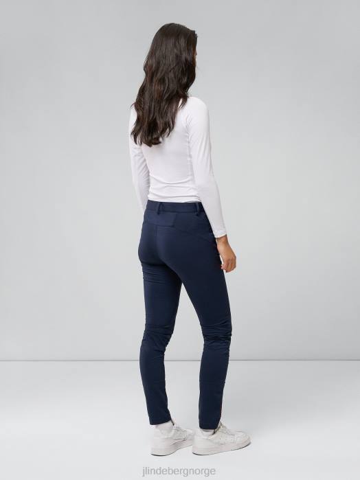 J.Lindeberg kvinner sierra turbukser marinen klær F8642791
