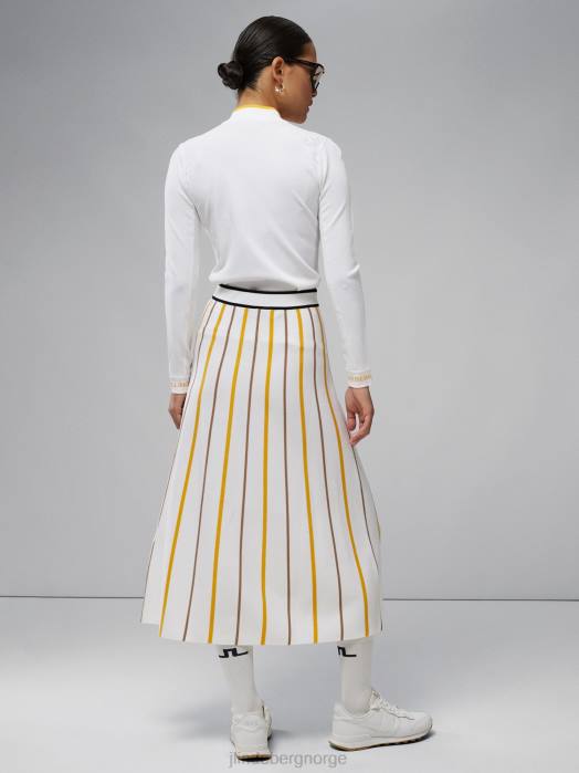 J.Lindeberg kvinner alma genser hvit klær F8642819