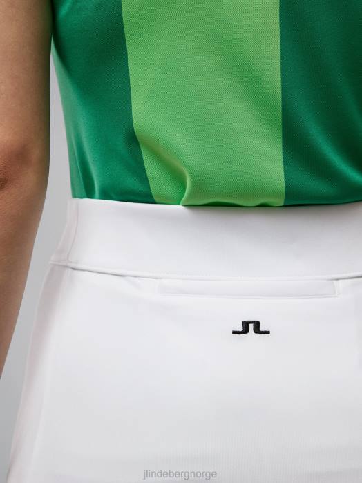 J.Lindeberg kvinner amelie skjørt hvit klær F8642673