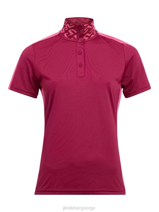 J.Lindeberg kvinner pip golfpolo anemone klær F8642638